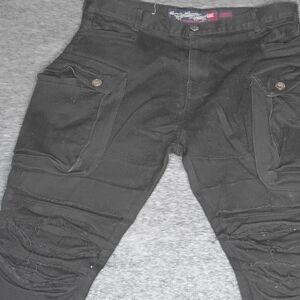 Men's Black Cargo Pants